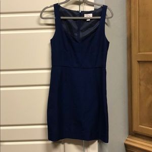 J. Crew navy blue dress